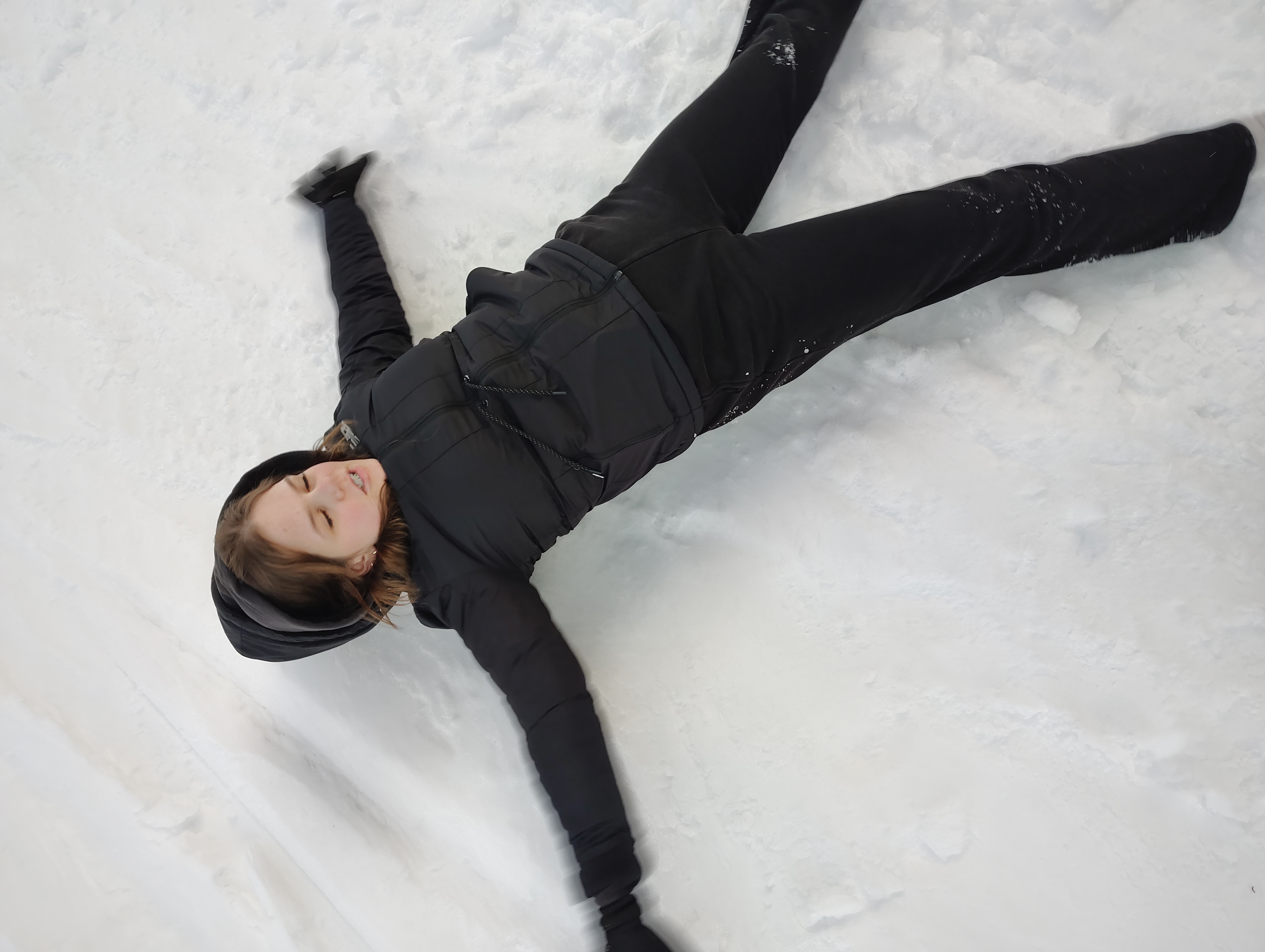 an incredibly beautiful girl with the most devious giggle.